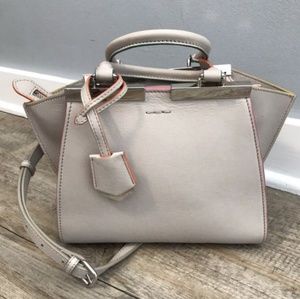 Authentic Fendi Gray 3jours mini